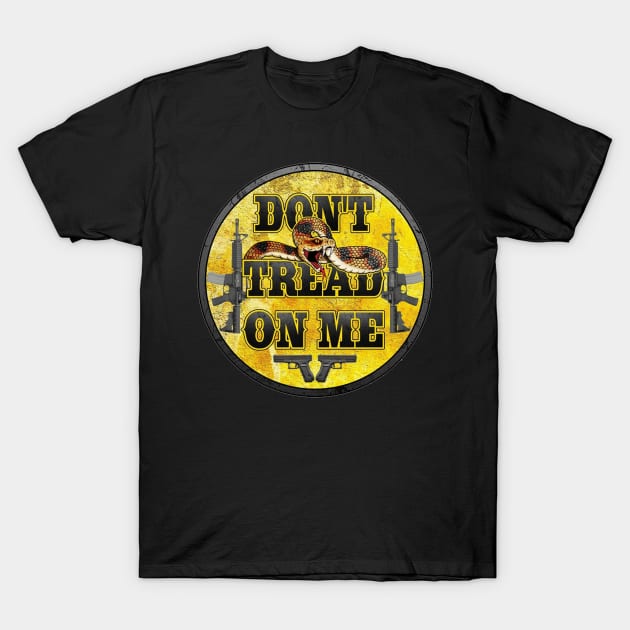 Don't Tread On Me T-Shirt by  The best hard hat stickers 